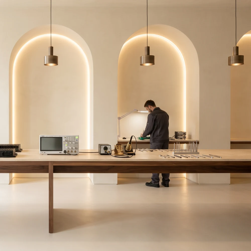 ACC Technology, the in-house electronics bench